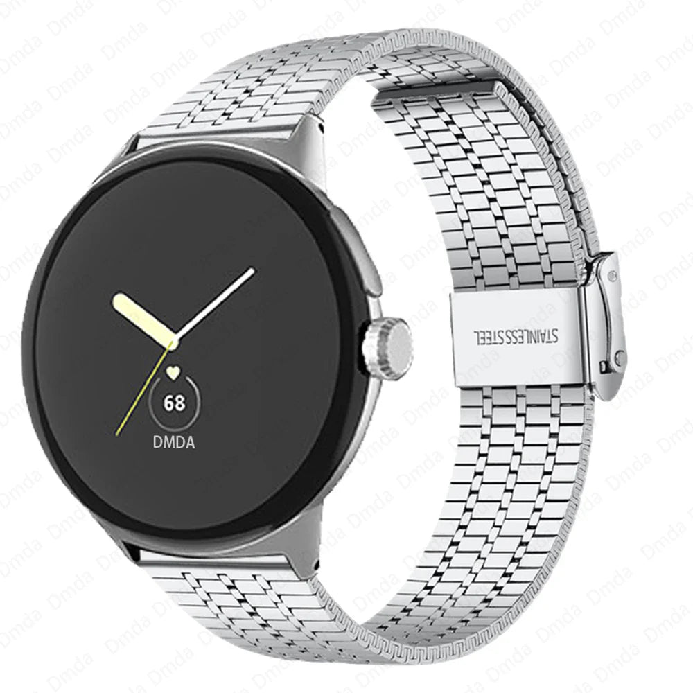 Stainless Steel Wrist Band For Google Pixel Watch Series - The Pixel Store