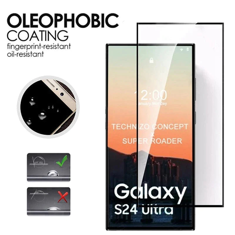 4in1 Screen Protector & Camera Lens Film For Samsung Galaxy S24 Ultra Series